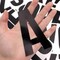 12 Sheets Letter Stickers, Vinyl Large Letters Number Stickers (4 Inch)